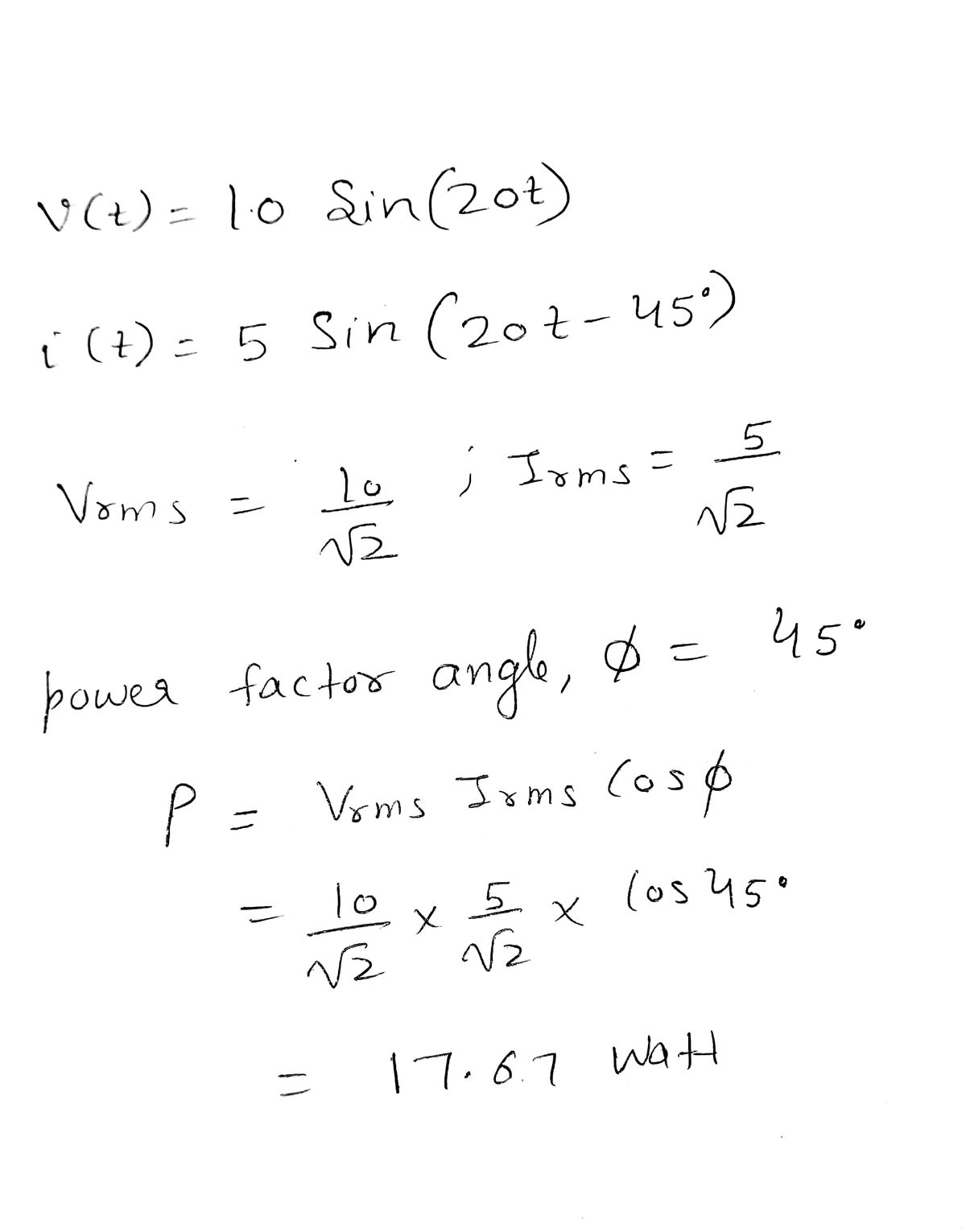 Electrical Engineering homework question answer, step 2, image 1